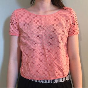 American Eagle Eyelet Blouse